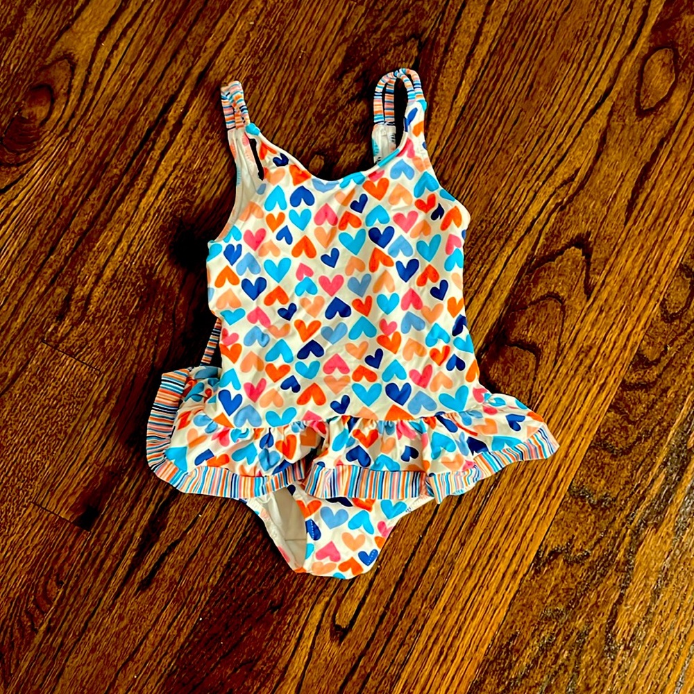 EUC Florence Eiseman size 6 girls swimsuit